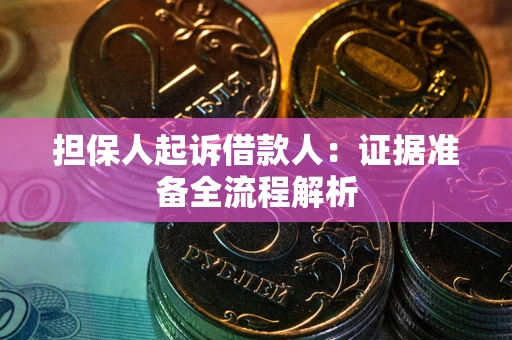 北京担保人起诉借款人：证据准备全流程解析