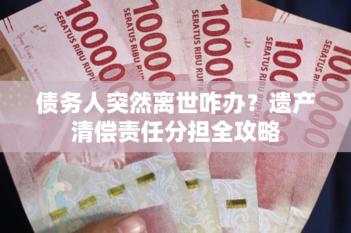 北京债务人突然离世咋办？遗产清偿责任分担全攻略