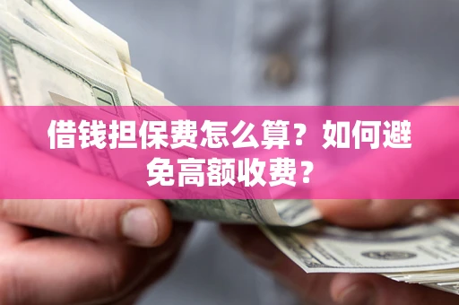 北京借钱担保费怎么算？如何避免高额收费？